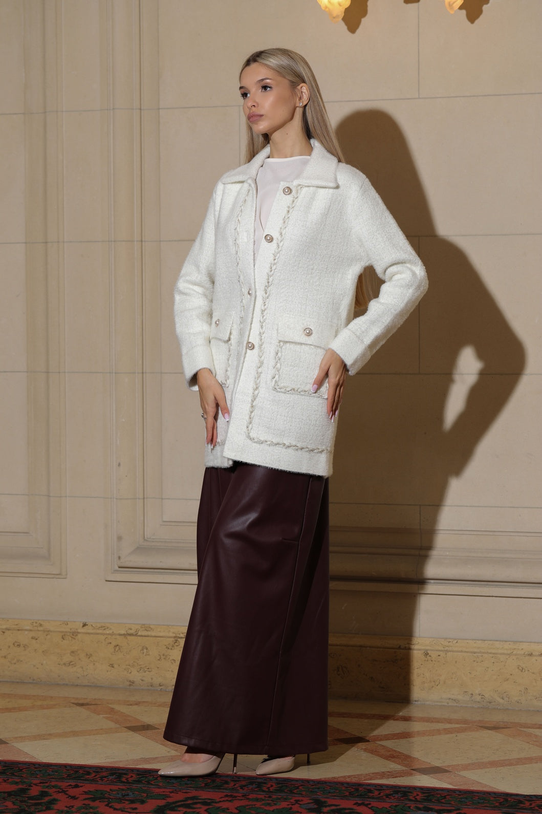 The Classic White Jacket