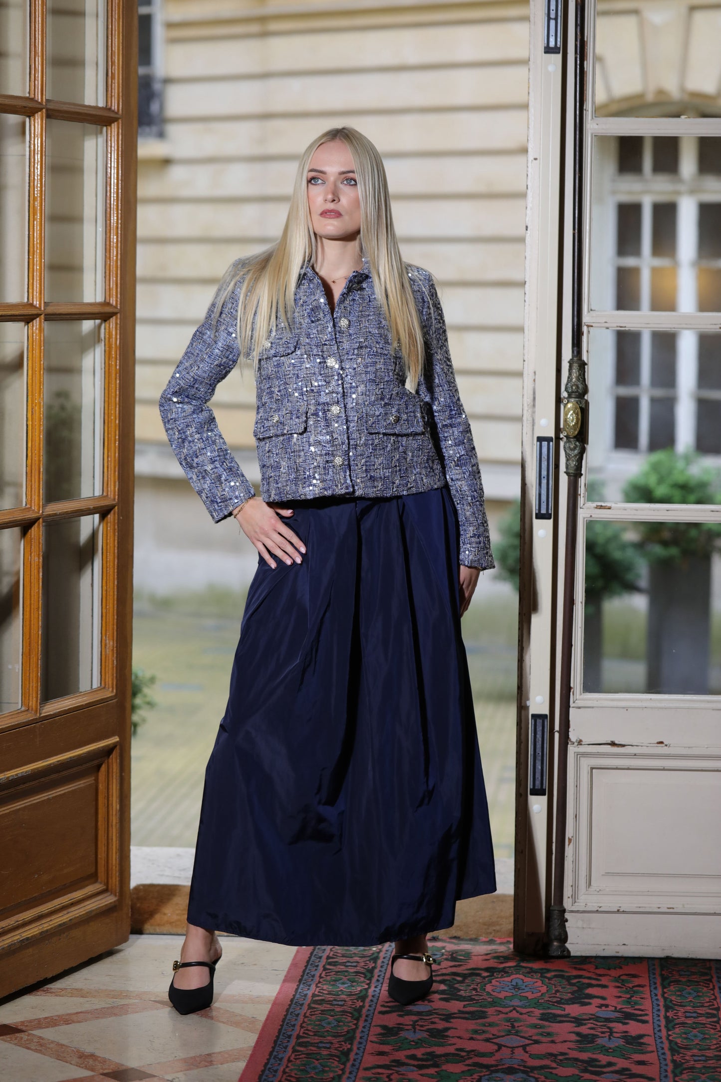 The Lueur d'Azur Jacket