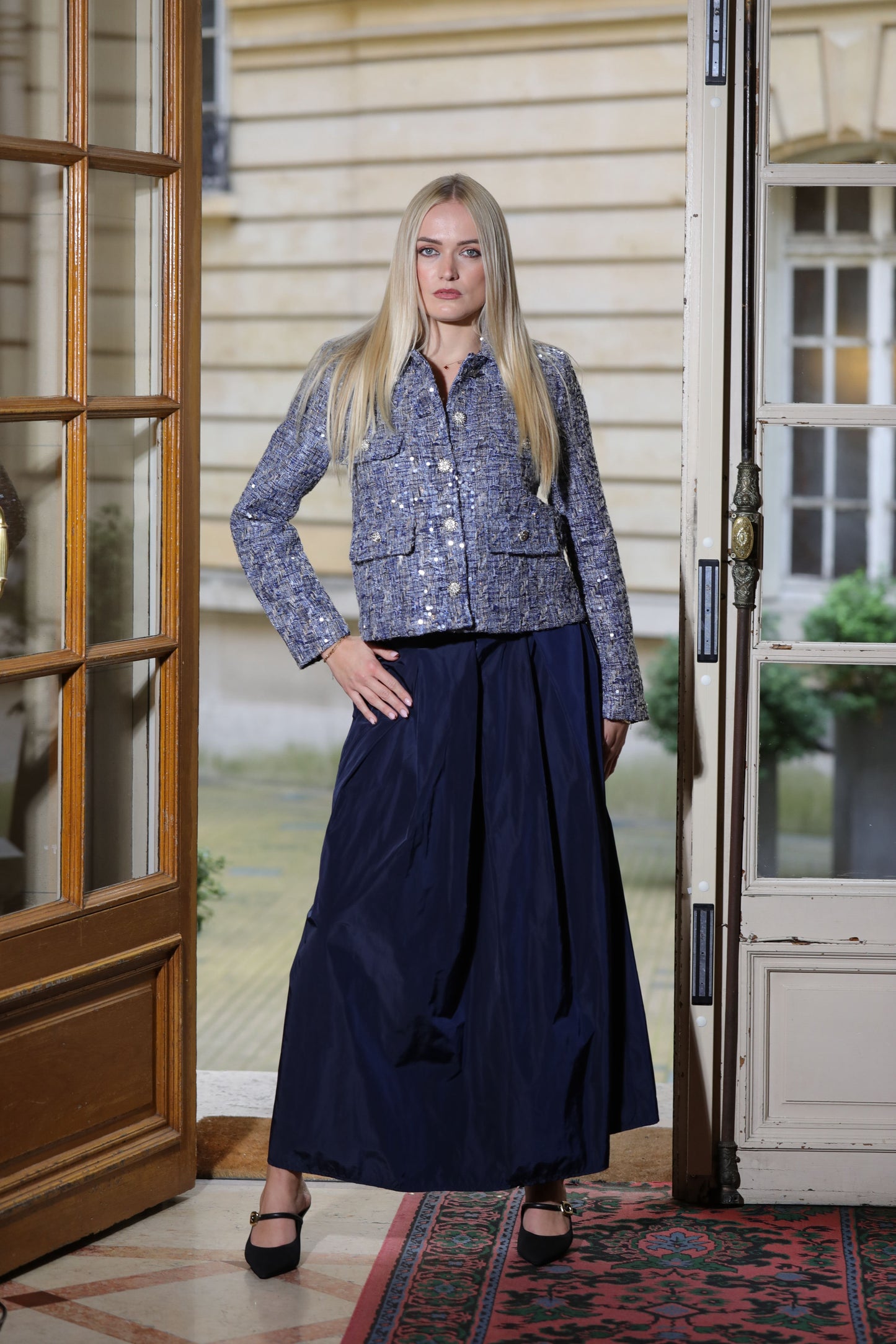 The Lueur d'Azur Jacket